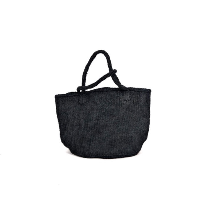 Bakr baobab basket in Rust black