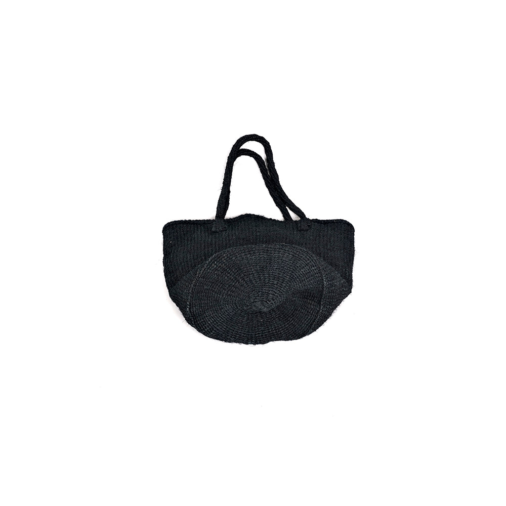 Bakr baobab basket in Rust black