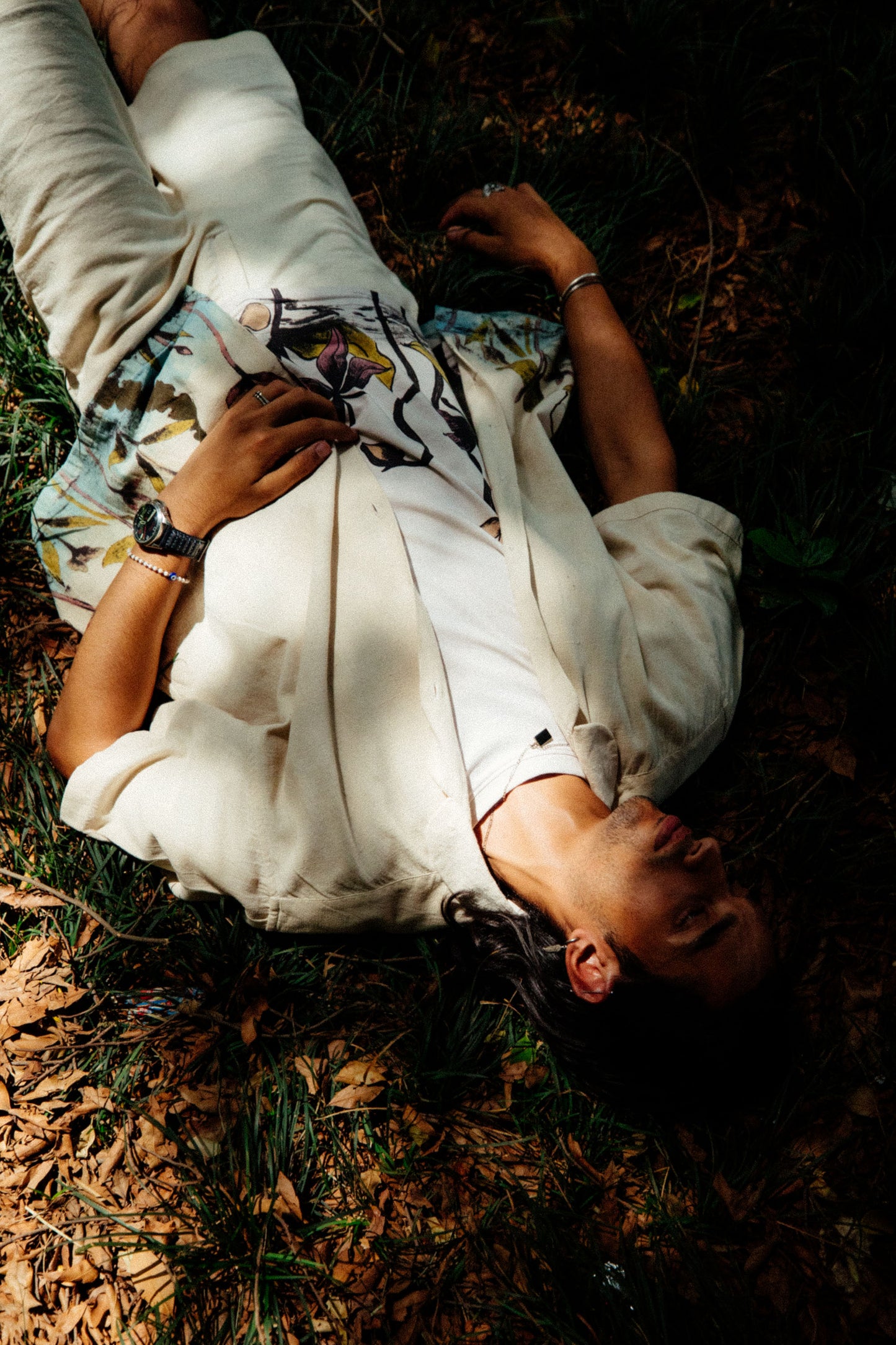 Blossom shirt in Ecru