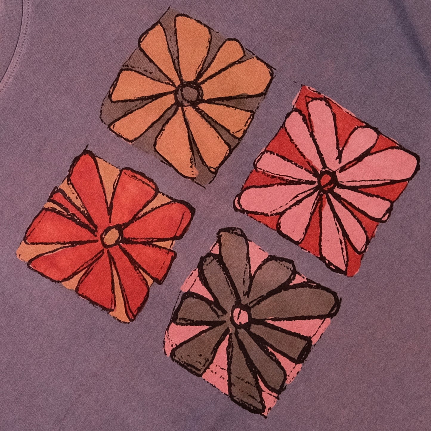 Petals in "Purple Anaglyph"