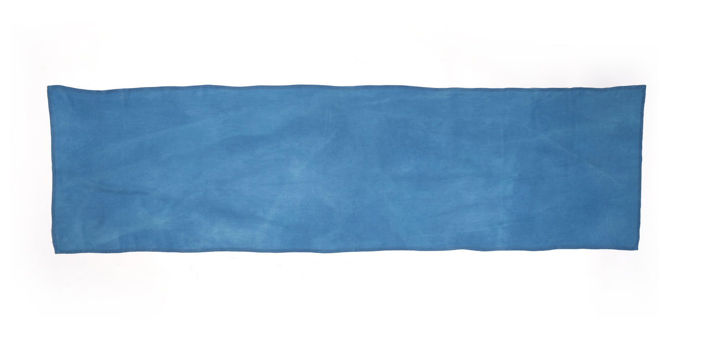 Silk Stole In “ Indigo Ice”