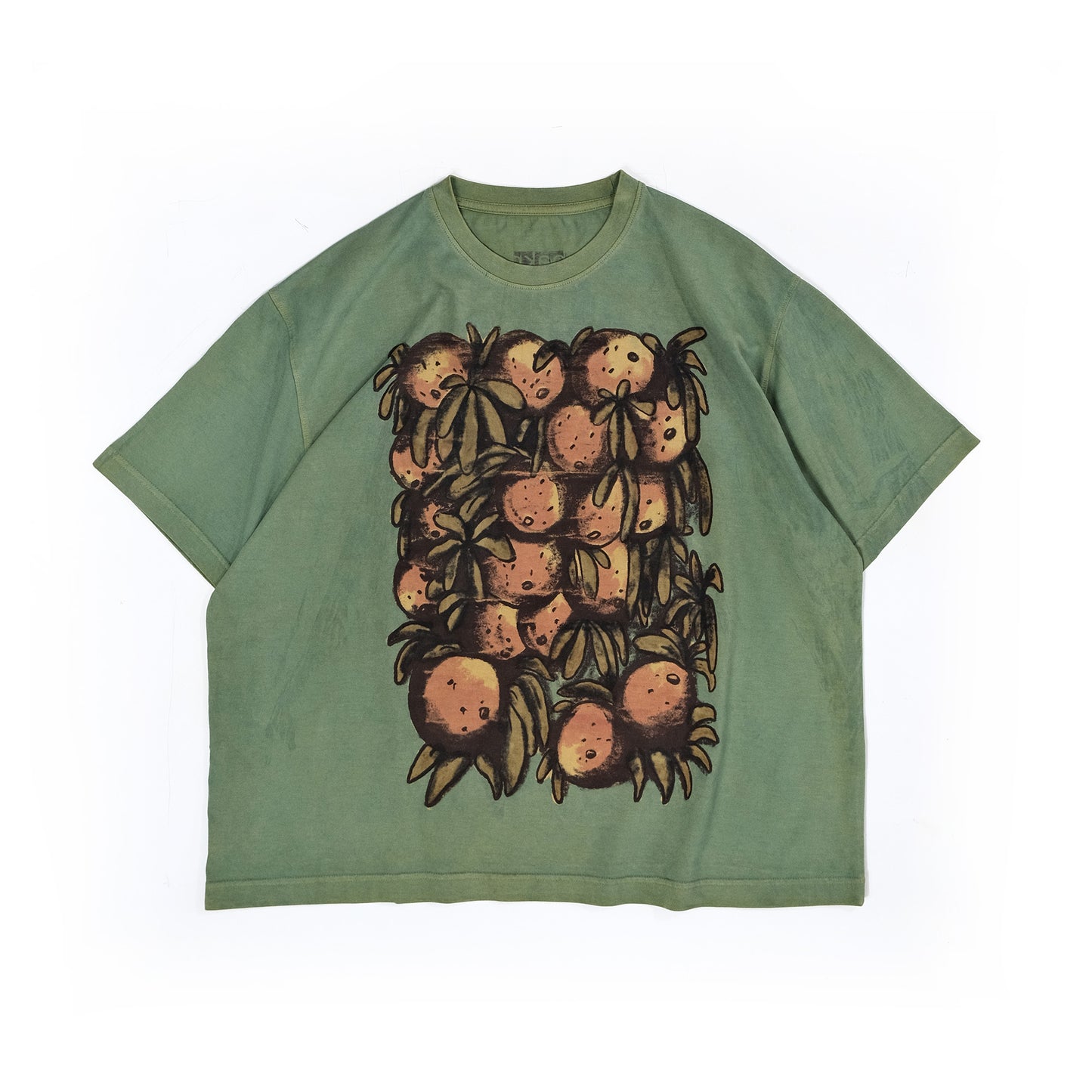 Citrus in Forest Green