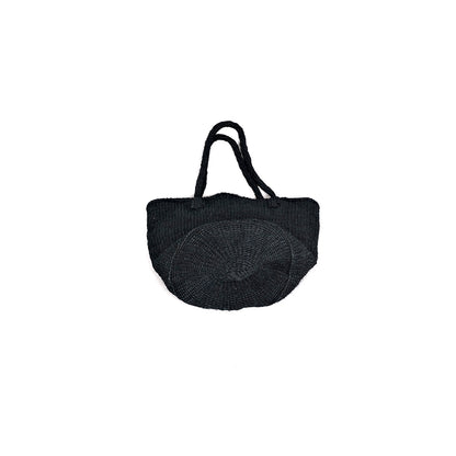 Bakr baobab basket in Rust black