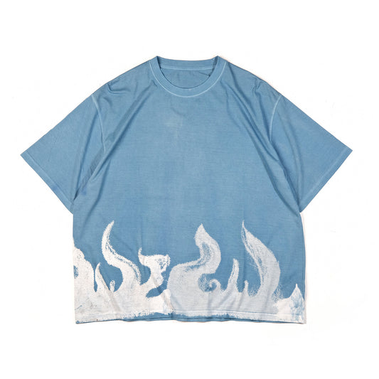 Flame In “ Ice Indigo”