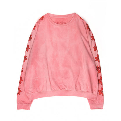 Boulevard crewneck in Mint pink