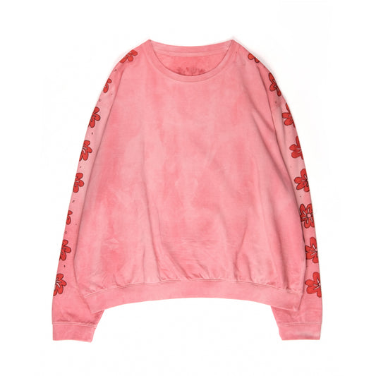 Boulevard crewneck in Mint pink