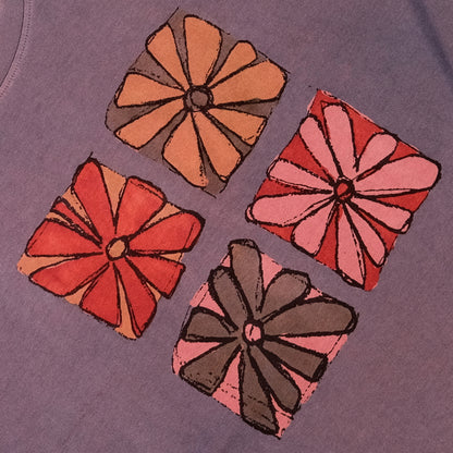 Petals in "Purple Anaglyph"