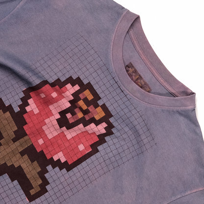 Brick Flower "Purple Anaglyph"