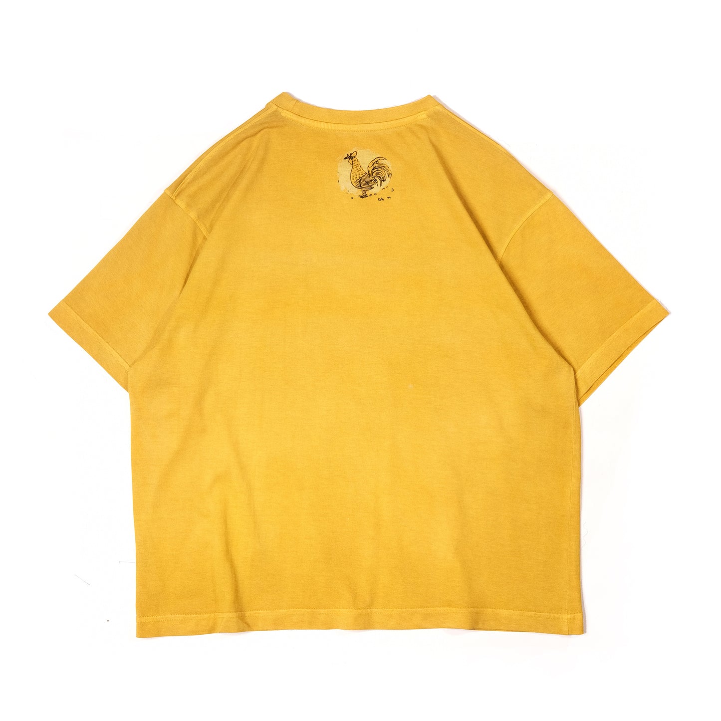 Rooster in Mustard Yellow