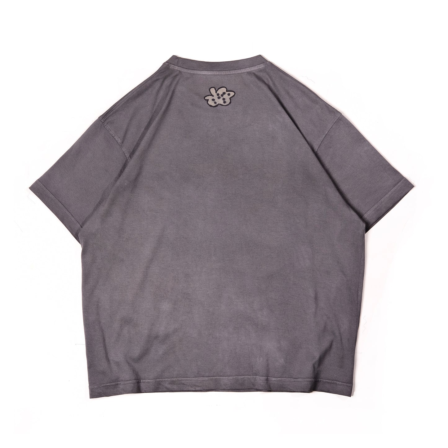 Flower in coal grey