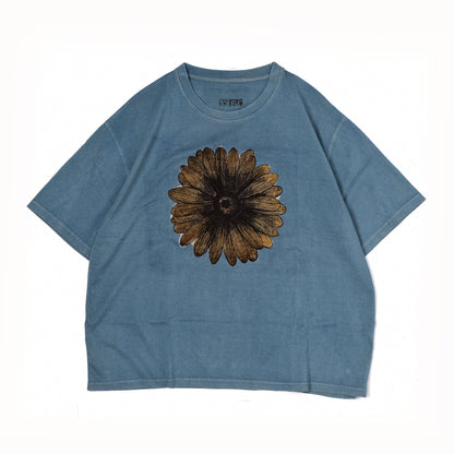 sunflower In “ Indigo ink”