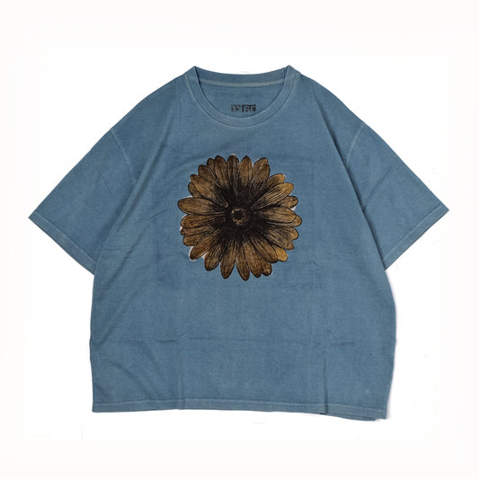 sunflower In “ Indigo ink”