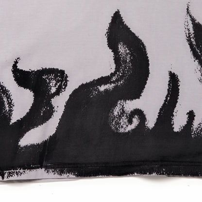 Flame in "charcoal stone”
