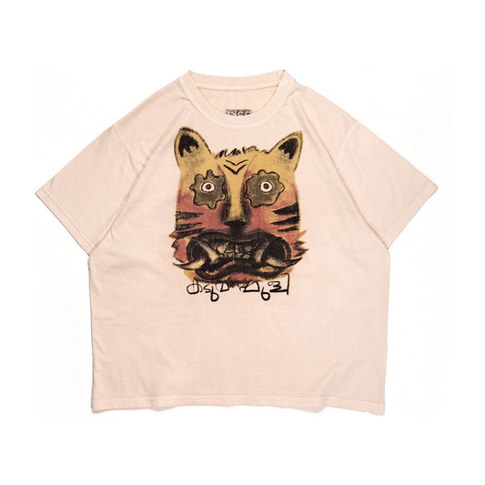 Kaduva Puli – Naturally Dyed Oversized T-Shirt in Ecru | Bakr