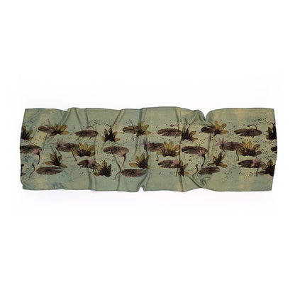 Silk Stole In “Lily pond”