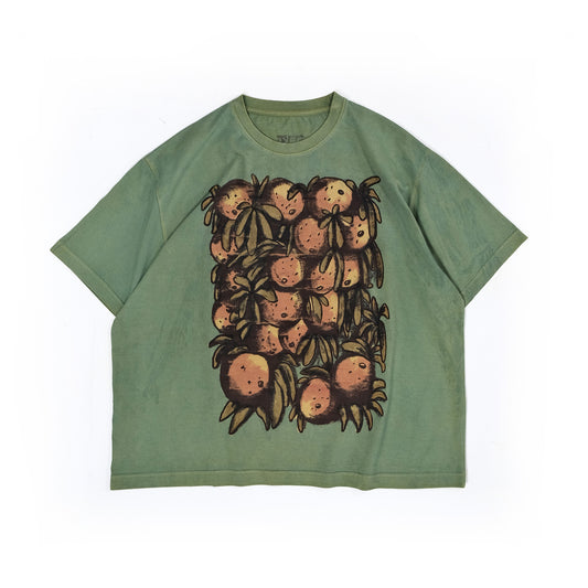 Citrus in Forest Green